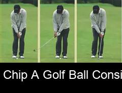 How To Chip A Golf Ball Consistently?